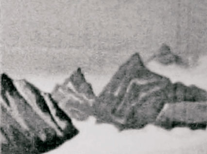 Н.К.Рерих. Гималаи [Вершины над туманом]. 1935–1947