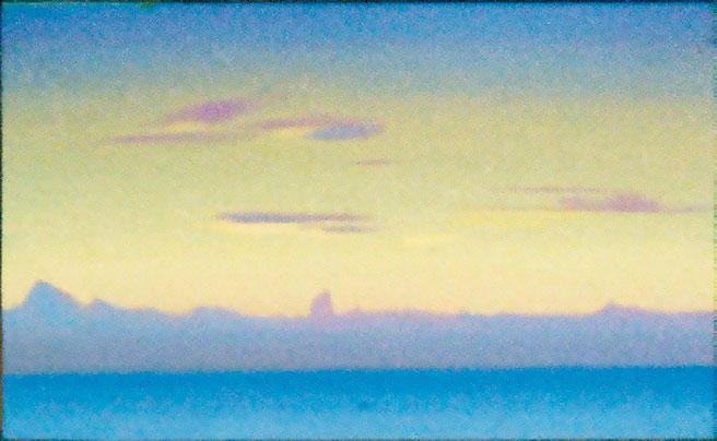 Н.К.Рерих. Гималаи [Фиолетовая гряда]. 1935–1947