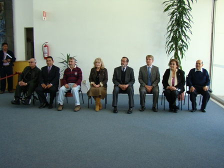 Президиум - почетные представители города Толука