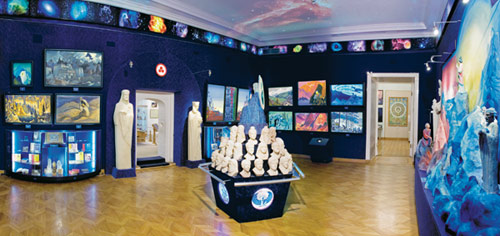 Зал Живой Этики в Музее имени Н.К.Рериха