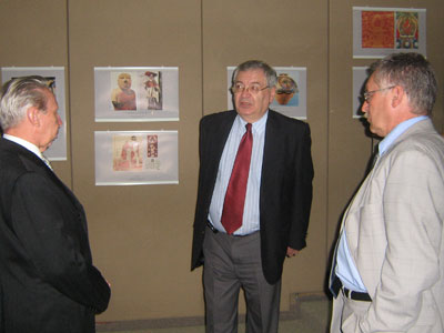 Посещение выставки МЦР послом РФ в Мексике В.И.Морозовым