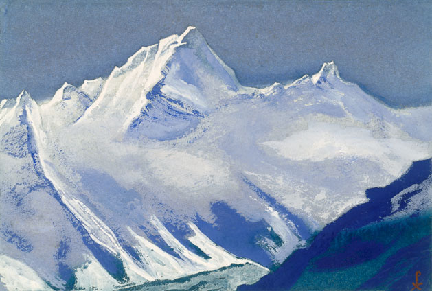 Н.К. Рерих. Гималаи [Серебро снежной вершины]. 1942