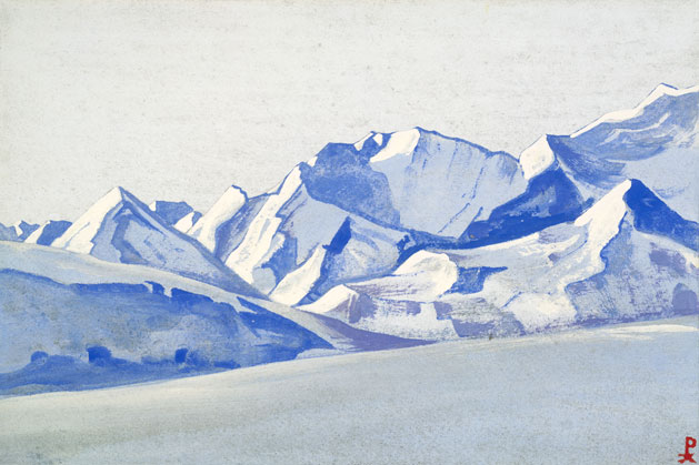 Н.К. Рерих. Пути к Эвересту [Холодное сияние]. 1938