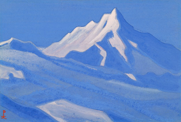Н.К. Рерих. Гималаи [Синяя тишина]. 1943