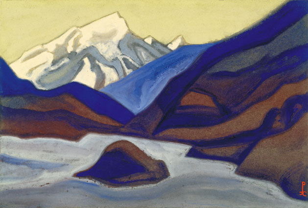 Н.К. Рерих. Гималаи [Древние камни ледника]. 1944