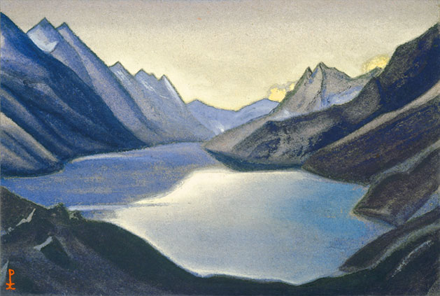Н.К. Рерих. Озеро Нагов. Кашмир. 1945