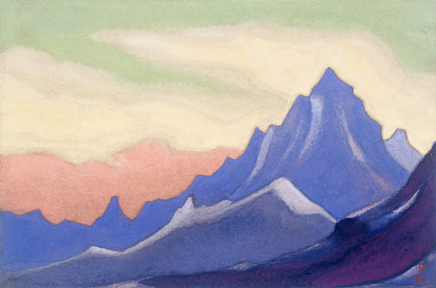 Н.К. Рерих. Гималаи [Соната надземных красок]. 1946