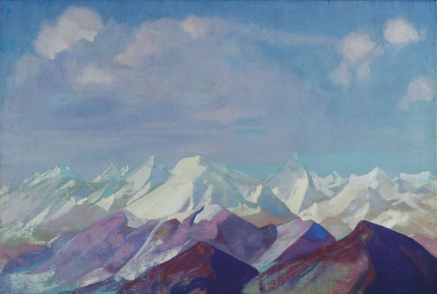 С.Н. Рерих. Снежные горы. 1930–1940-е