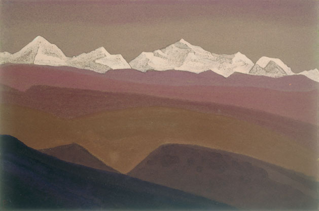 Н.К. Рерих. Гималаи [Горная сюита]. 1935–1936