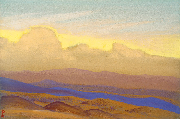 Н.К. Рерих. Пустыня. 1938