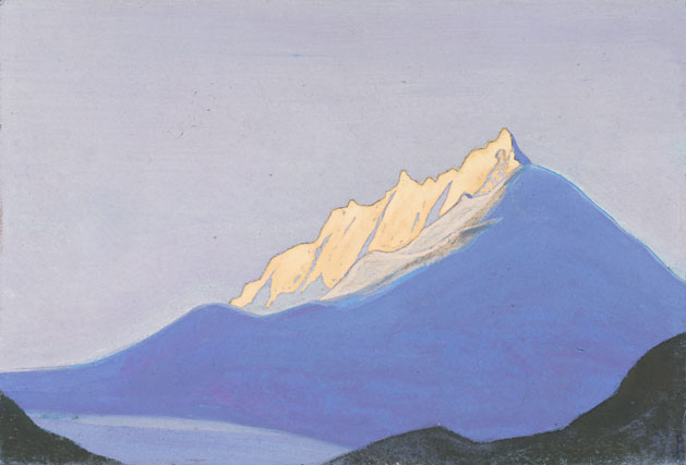 Н.К. Рерих. Гималаи [Снежный замок]. 1941