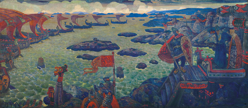 Выступление в поход (Варяжское море). 1910