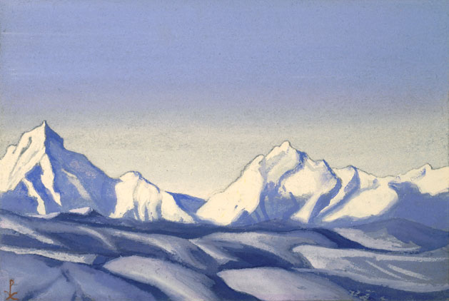Н.К. Рерих. Гималаи [Ледяной панцирь]. 1945