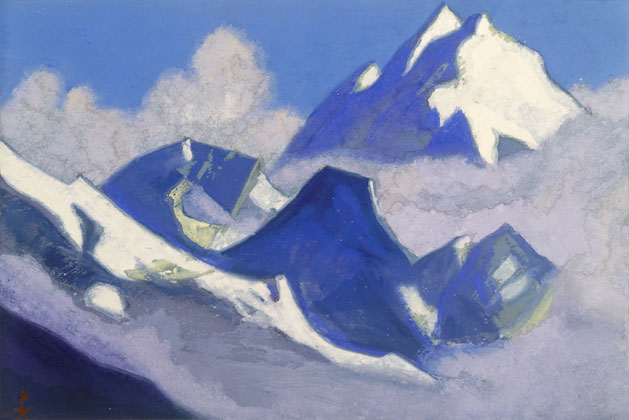Н.К. Рерих. Ледник [Облачные сны]. 1938