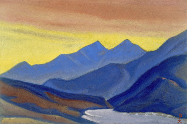 Н.К. Рерих. Гималаи [Гармония горных красок]. 1946