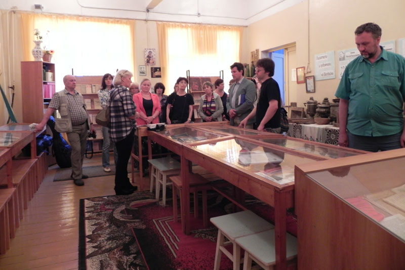 Экскурсия И.А.Бойковой в школьном музее