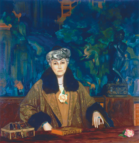 С.Н. Рерих. Портрет Е.И. Рерих. 1937