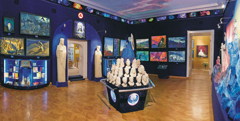 Зал Агни Йоги в Музее имени Н.К.Рериха