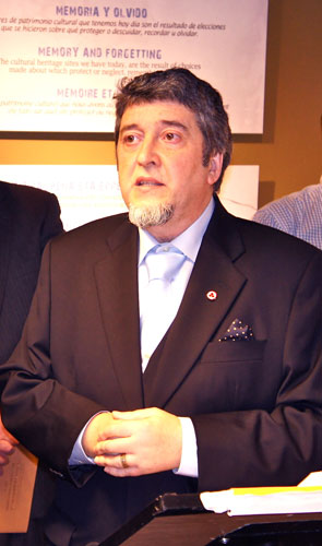 Леонардо Оласабаль, Президент Баскского Музея Знамени Мира имени Н. Рериха