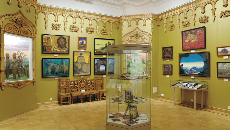 Русский зал в Музее имени Н.К.Рериха
