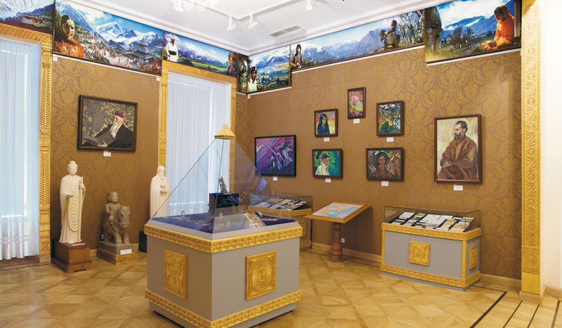 Зал Кулу в Музее имени Н.К.Рериха