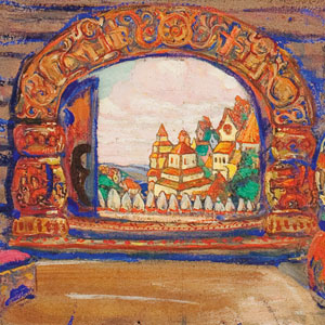 Выставка картин Н.К.Рериха из частных коллекций