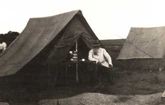 Н.К.Рерих во время Манчжурской экспедиции. 1934 - 1935