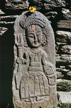 Богиня из храма Трипурасундарам. Фотография Л.В. Шапошниковой