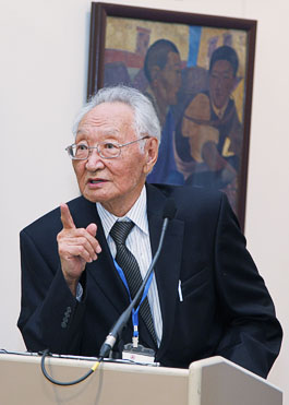 Президент Монгольского Общества Рерихов Шагдарьен Бира