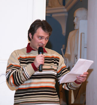 Игорь Тихонов читает отрывки из Гёльдерлина