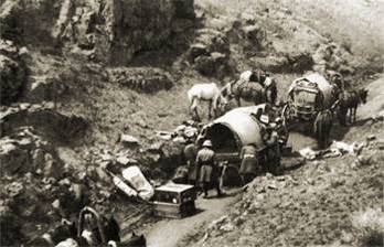Экспедиционный караван на Алтае. 1926