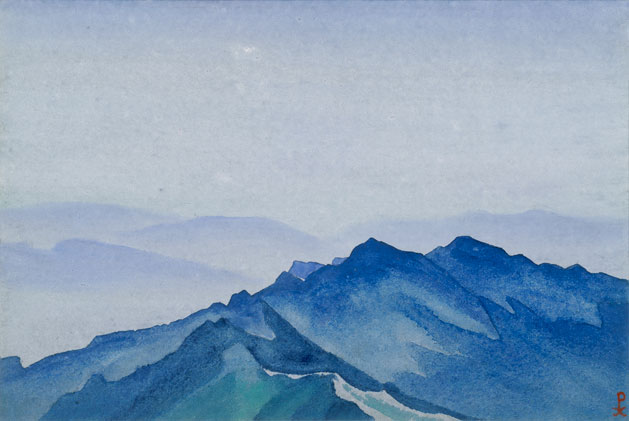 Н.К. Рерих. Чандракани [Синяя гряда]. 1935–1936