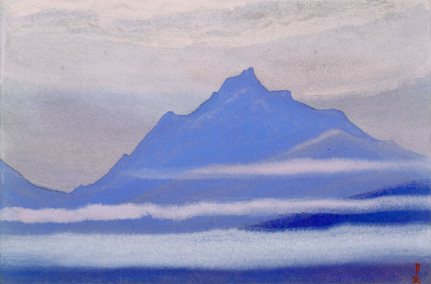 Н.К. Рерих. Гималаи [Волны тумана]. 1943