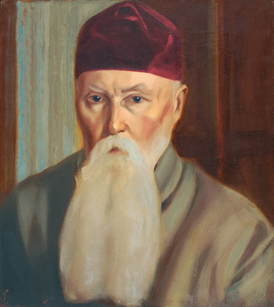 С.Н. Рерих. Портрет Н.К.Рериха. 1937 (?)
