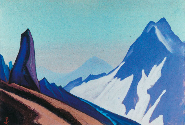 Н.К.Рерих. Гималаи [Каменный страж]. 1938