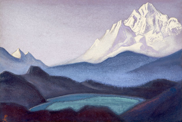 Н.К. Рерих. Гималаи [Мощь снегов]. 1945