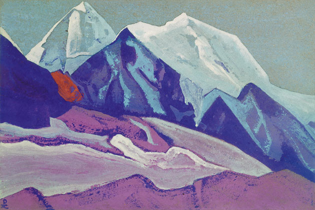 Н.К. Рерих. Гималаи [Цветные горы]. 1937