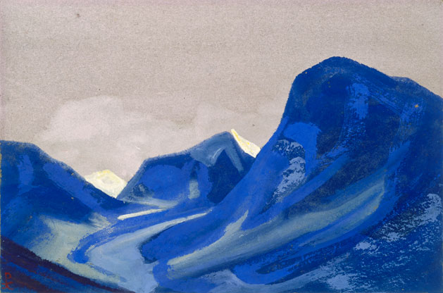 Н.К. Рерих. Ледники [Лиловые шатры]. 1939