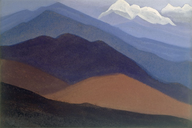 Н.К. Рерих. Гималаи [Горная пустыня]. 1935–1936