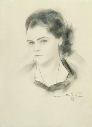 Портрет госпожи Кэтрин Кэмпбелл. 1925
