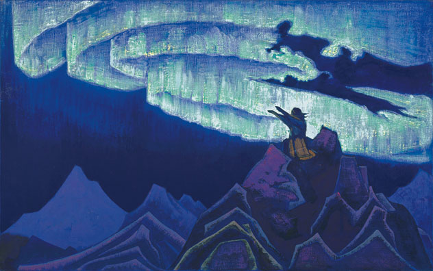 Моисей Водитель. Из серии «Знамена Востока». 1925