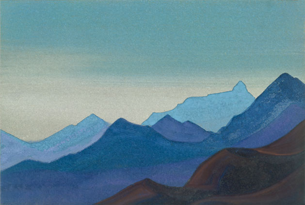 Н.К. Рерих. Эверест [Хребет за хребтом]. 1938