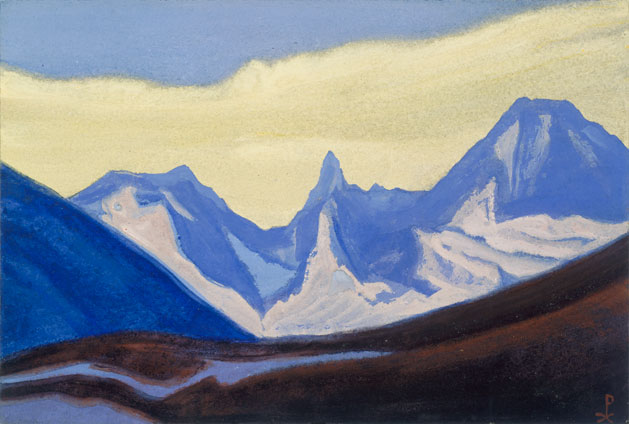 Н.К. Рерих. Гималаи [Голубая цепь]. 1942