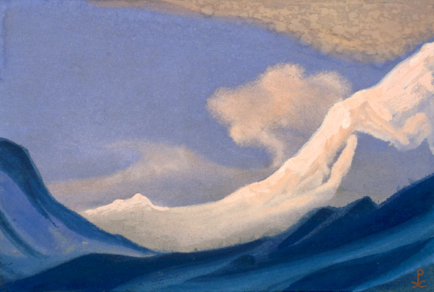Н.К. Рерих. Гималаи [Облака над снегами]. 1947
