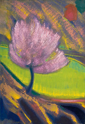 С.Н. Рерих. Цветущее дерево. 1955