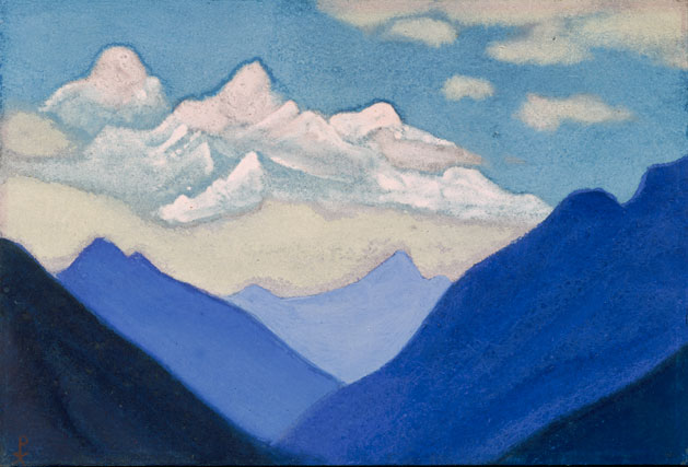 Н.К. Рерих. Гималаи [Горы и облака]. 1942