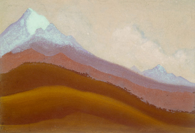 Н.К. Рерих. Гималаи [Разноцветные ступени]. 1942