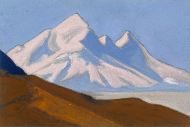 Н.К. Рерих. Гималаи [Бело-розовые высоты]. 1943