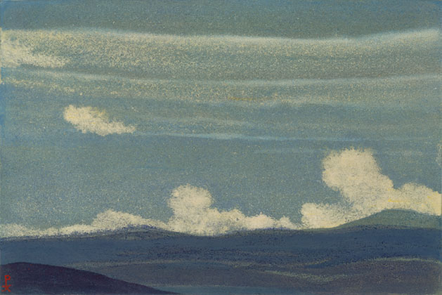 Н.К. Рерих. Гималаи [Таинственная игра облаков]. 1935–1936
