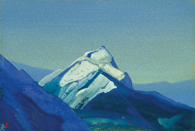 Н.К. Рерих. Гималаи [Одинокая вершина]. 1938